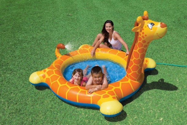 Giraffe Spray Pool